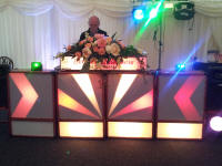 just the gear in a marquee